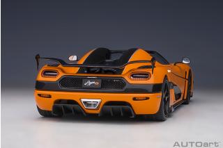 Koenigsegg Agera RS 2015 (cone orange/carbon black/ silver accents) (composite model/full openings) AUTOart 1:18