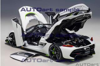 Koenigsegg Jesko 2020 (white) (composite model/full openings) AUTOart 1:18 Composite