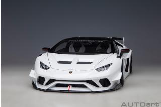 LIBERTY WALK LB SILHOUETTE WORKS HURACAN GT (WHITE)  AUTOart 1:18