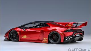 LIBERTY WALK LB SILHOUETTE WORKS HURACAN GT (RED) AUTOart 1:18