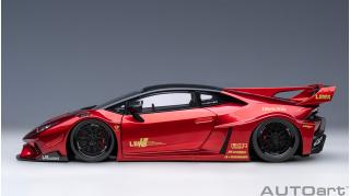 LIBERTY WALK LB SILHOUETTE WORKS HURACAN GT (RED) AUTOart 1:18