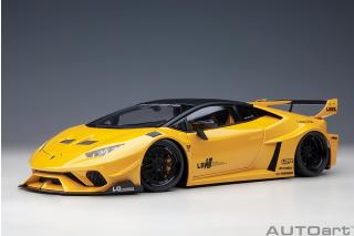 LIBERTY WALK LB SILHOUETTE WORKS HURACAN GT (METALLIC YELLOW) AUTOart 1:18