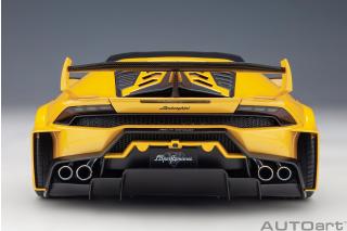 LIBERTY WALK LB SILHOUETTE WORKS HURACAN GT (METALLIC YELLOW) AUTOart 1:18