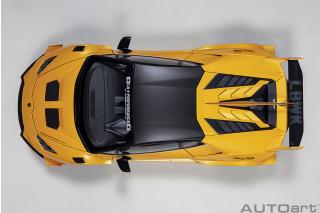 LIBERTY WALK LB SILHOUETTE WORKS HURACAN GT (METALLIC YELLOW) AUTOart 1:18