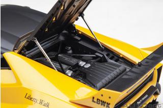 LIBERTY WALK LB SILHOUETTE WORKS HURACAN GT (METALLIC YELLOW) AUTOart 1:18