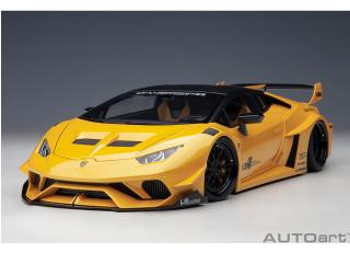 LIBERTY WALK LB SILHOUETTE WORKS HURACAN GT (METALLIC YELLOW) AUTOart 1:18