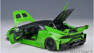 LIBERTY WALK LB SILHOUETTE WORKS HURACAN GT (PEARL GREEN) AUTOart 1:18