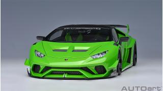 LIBERTY WALK LB SILHOUETTE WORKS HURACAN GT (PEARL GREEN) AUTOart 1:18