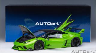 LIBERTY WALK LB SILHOUETTE WORKS HURACAN GT (PEARL GREEN) AUTOart 1:18