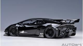 LIBERTY WALK LB SILHOUETTE WORKS HURACAN GT (BLACK) AUTOart 1:18