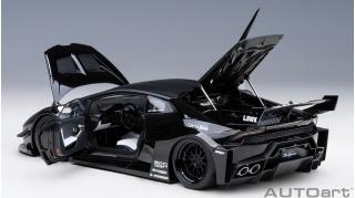 LIBERTY WALK LB SILHOUETTE WORKS HURACAN GT (BLACK) AUTOart 1:18