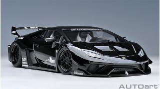 LIBERTY WALK LB SILHOUETTE WORKS HURACAN GT (BLACK) AUTOart 1:18