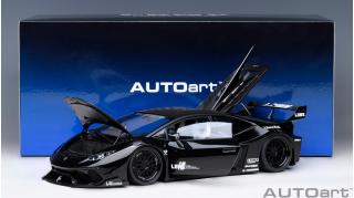 LIBERTY WALK LB SILHOUETTE WORKS HURACAN GT (BLACK) AUTOart 1:18