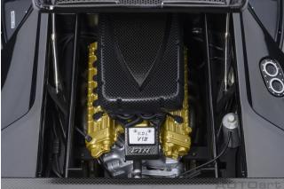 Lamborghini Diablo GT-R 1999 (deep black) (composite model/model/full openings) AUTOart 1:18