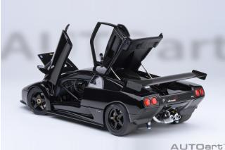 Lamborghini Diablo GT-R 1999 (deep black) (composite model/model/full openings) AUTOart 1:18