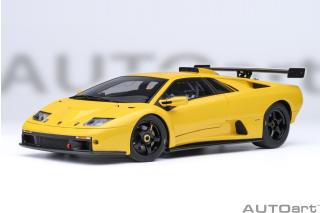 Lamborghini Diablo GT-R 1999 (superfly yellow) (composite model/model/full openings) (composite model/ model/full openings) AUTOart 1:18