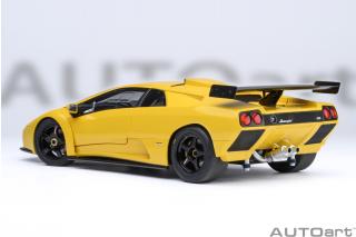 Lamborghini Diablo GT-R 1999 (superfly yellow) (composite model/model/full openings) (composite model/ model/full openings) AUTOart 1:18