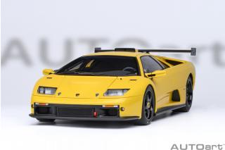 Lamborghini Diablo GT-R 1999 (superfly yellow) (composite model/model/full openings) (composite model/ model/full openings) AUTOart 1:18
