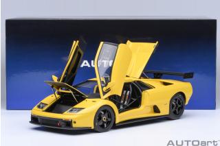Lamborghini Diablo GT-R 1999 (superfly yellow) (composite model/model/full openings) (composite model/ model/full openings) AUTOart 1:18