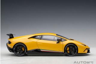 Lamborghini Huracán Performante 2017 (giallo inti/ pearl yellow) (composite model/full openings) AUTOart 1:18