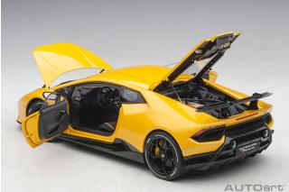 Lamborghini Huracán Performante 2017 (giallo inti/ pearl yellow) (composite model/full openings) AUTOart 1:18