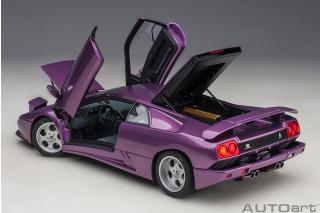 Lamborghini Diablo SE30 1993 (purple) (composite model/full openings) AUTOart 1:18