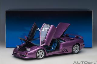 Lamborghini Diablo SE30 1993 (purple) (composite model/full openings) AUTOart 1:18