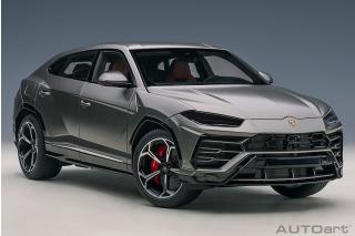 Lamborghini Urus 2018 (GRIGIO TITANS/MATT GREY) (composite model/full openings) AUTOart 1:18