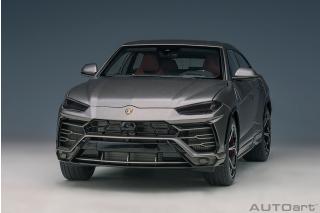 Lamborghini Urus 2018 (GRIGIO TITANS/MATT GREY) (composite model/full openings) AUTOart 1:18