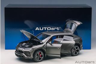 Lamborghini Urus 2018 (GRIGIO TITANS/MATT GREY) (composite model/full openings) AUTOart 1:18