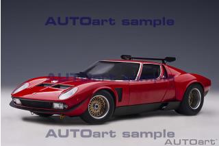 Lamborghini Miura Jota SVR 1968 (red) (composite model/ full openings) AUTOart 1:18 Composite