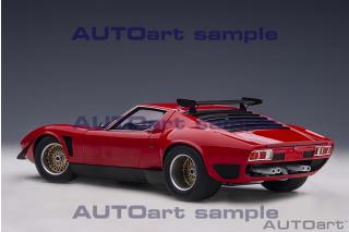 Lamborghini Miura Jota SVR 1968 (red) (composite model/ full openings) AUTOart 1:18 Composite