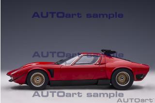 Lamborghini Miura Jota SVR 1968 (red) (composite model/ full openings) AUTOart 1:18 Composite