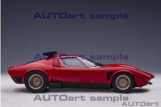 Lamborghini Miura Jota SVR 1968 (red) (composite model/ full openings) AUTOart 1:18 Composite