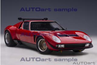 Lamborghini Miura Jota SVR 1968 (red) (composite model/ full openings) AUTOart 1:18 Composite