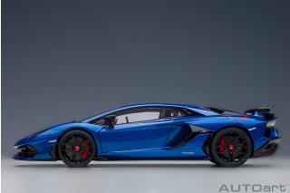 Lamborghini Aventador SVJ 2019 (blu Nethuns / metallic blue) (composite model/full openings) AUTOart 1:18