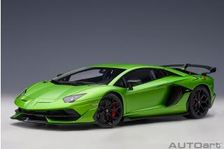 Lamborghini Aventador SVJ 2019 (verde alceo/matt green) (composite model/full openings) AUTOart 1:18