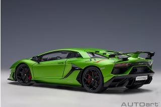 Lamborghini Aventador SVJ 2019 (verde alceo/matt green) (composite model/full openings) AUTOart 1:18