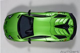 Lamborghini Aventador SVJ 2019 (verde alceo/matt green) (composite model/full openings) AUTOart 1:18