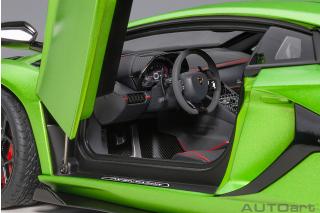 Lamborghini Aventador SVJ 2019 (verde alceo/matt green) (composite model/full openings) AUTOart 1:18