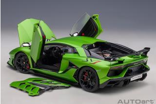 Lamborghini Aventador SVJ 2019 (verde alceo/matt green) (composite model/full openings) AUTOart 1:18