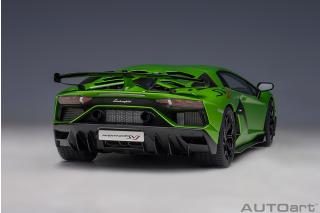 Lamborghini Aventador SVJ 2019 (verde alceo/matt green) (composite model/full openings) AUTOart 1:18