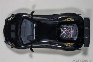 Wiederauflage: Liberty Walk LB-Works Lamborghini Aventador Limited Edition (glänzend schwarz/goldene Akzente) (composite model/full openings) AUTOart 1:18