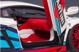 Wiederauflage: Liberty Walk LB-Works Lamborghini Aventador Limited Edition (Martini Livery) (composite model/full openings) AUTOart 1:18