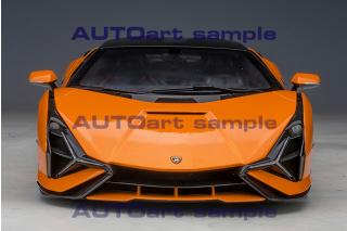 Lamborghini Sián FKP37 2020 (rosso bia/metallic red) (composite model/4 openings)  AUTOart 1:18