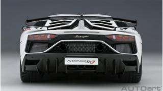 Lamborghini Aventador SVJ (BIANCO ASOPO/PEARL WHITE) (composite model/ full openings) AUTOart 1:18
