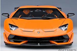 Lamborghini Aventador SVJ (ARANCIO ATLAS/PEARL ORANGE) (composite model/ full openings) AUTOart 1:18