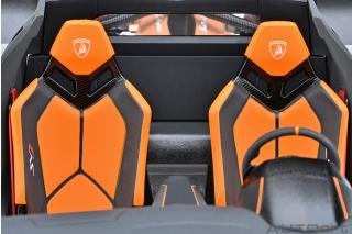 Lamborghini Aventador SVJ (ARANCIO ATLAS/PEARL ORANGE) (composite model/ full openings) AUTOart 1:18