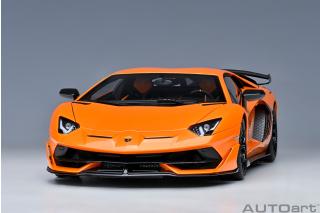 Lamborghini Aventador SVJ (ARANCIO ATLAS/PEARL ORANGE) (composite model/ full openings) AUTOart 1:18