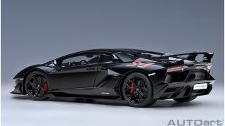 Lamborghini Aventador SVJ (MATT BLACK) (composite model/ full openings) AUTOart 1:18